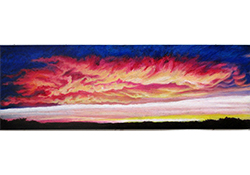 cloud blossom oil pastel thumbnail
